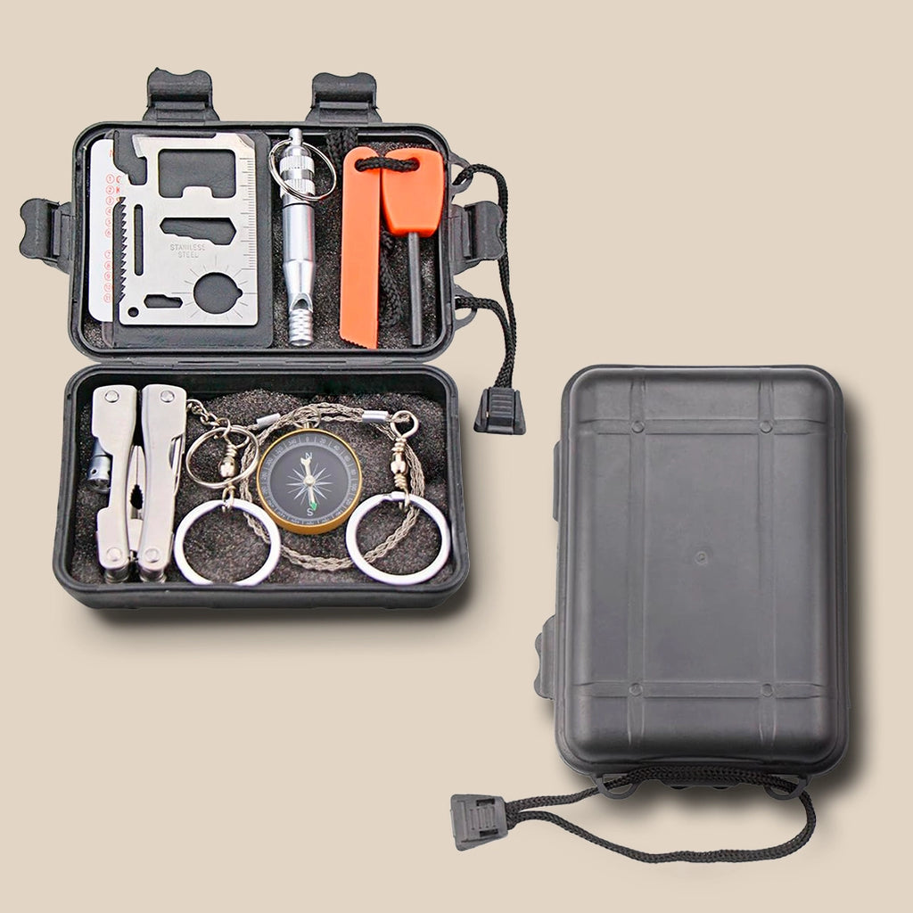 Kit compacto de supervivencia y autorrescate