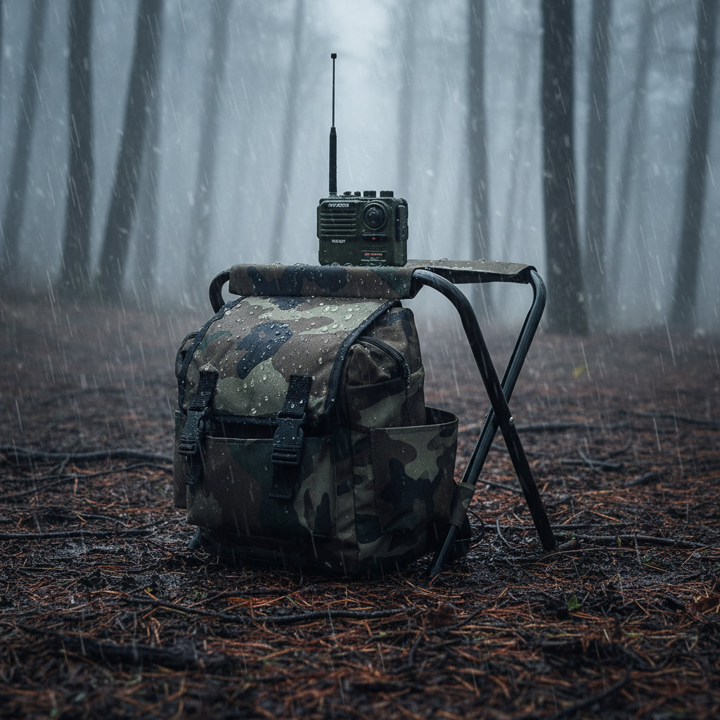 Mochila 2 en 1 con asiento plegable integrado