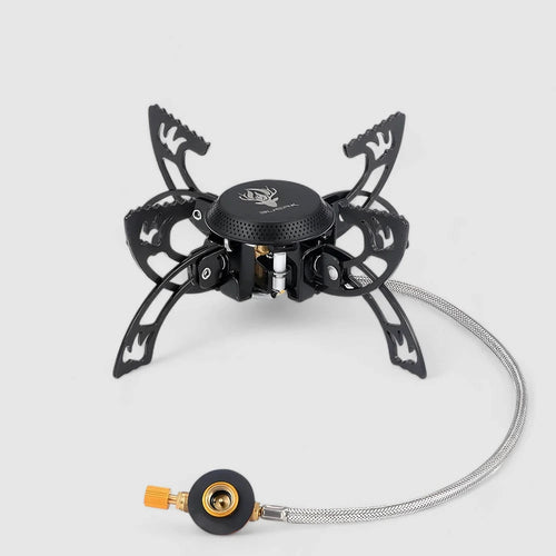 Estufa de camping portátil UFO de 3800 W, plegable y de alta potencia