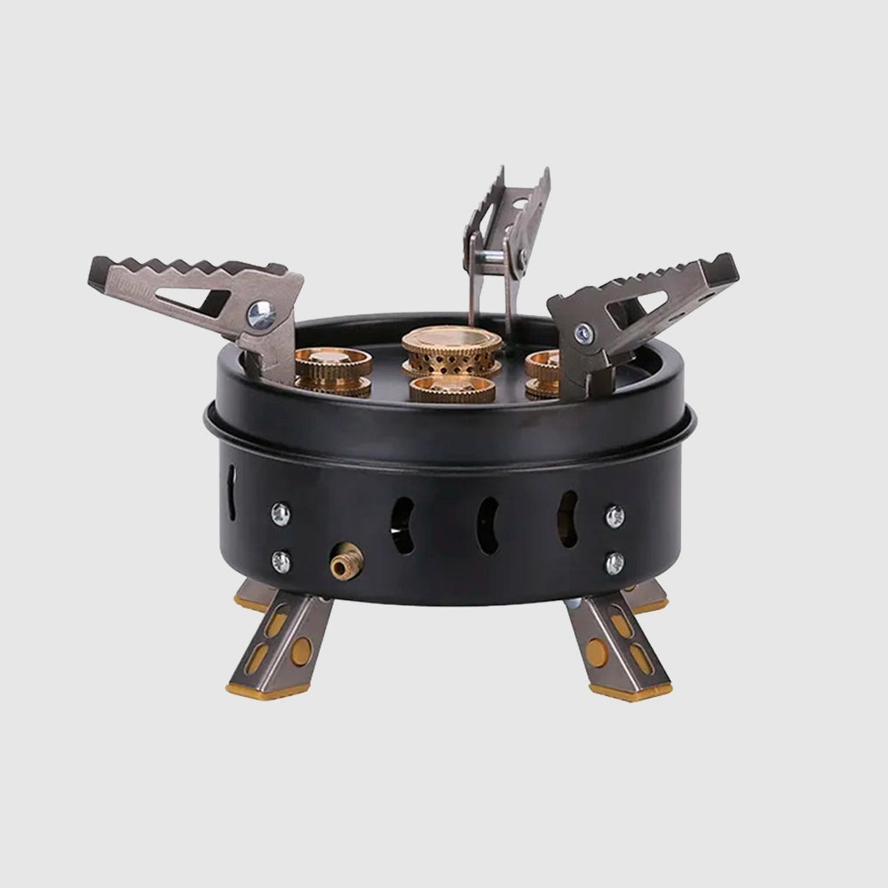 Estufa portátil de alta potencia de 11000 W, plegable y resistente al viento