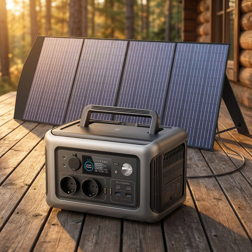 Generador solar portátil ALLPOWERS R600 (versión europea)