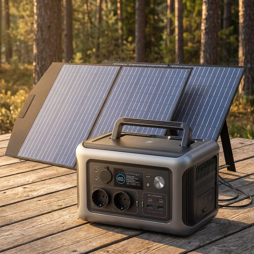 Generador solar portátil ALLPOWERS R600 (versión europea)