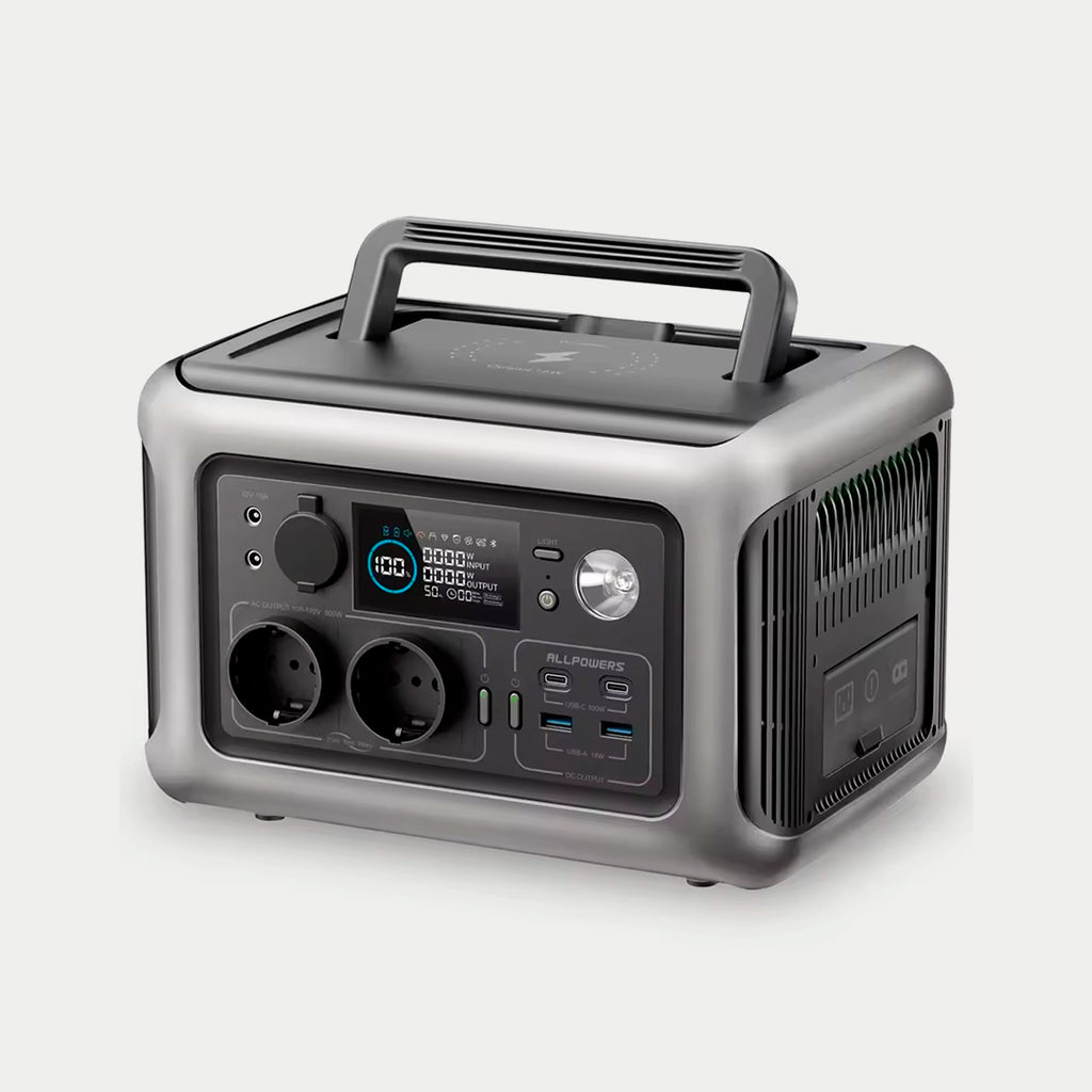 Generador solar portátil ALLPOWERS R600 (versión europea)
