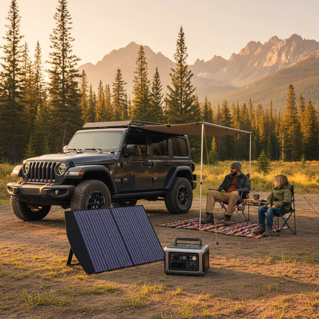 Generador solar portátil ALLPOWERS R600 (versión europea)