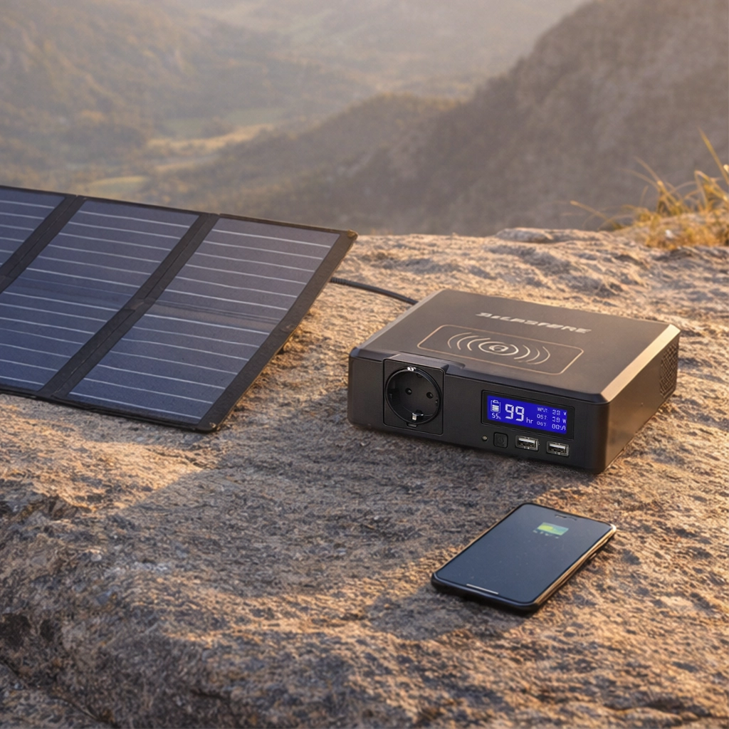 Estación de Energía Portátil ALLPOWERS S200 + Panel Solar 60W