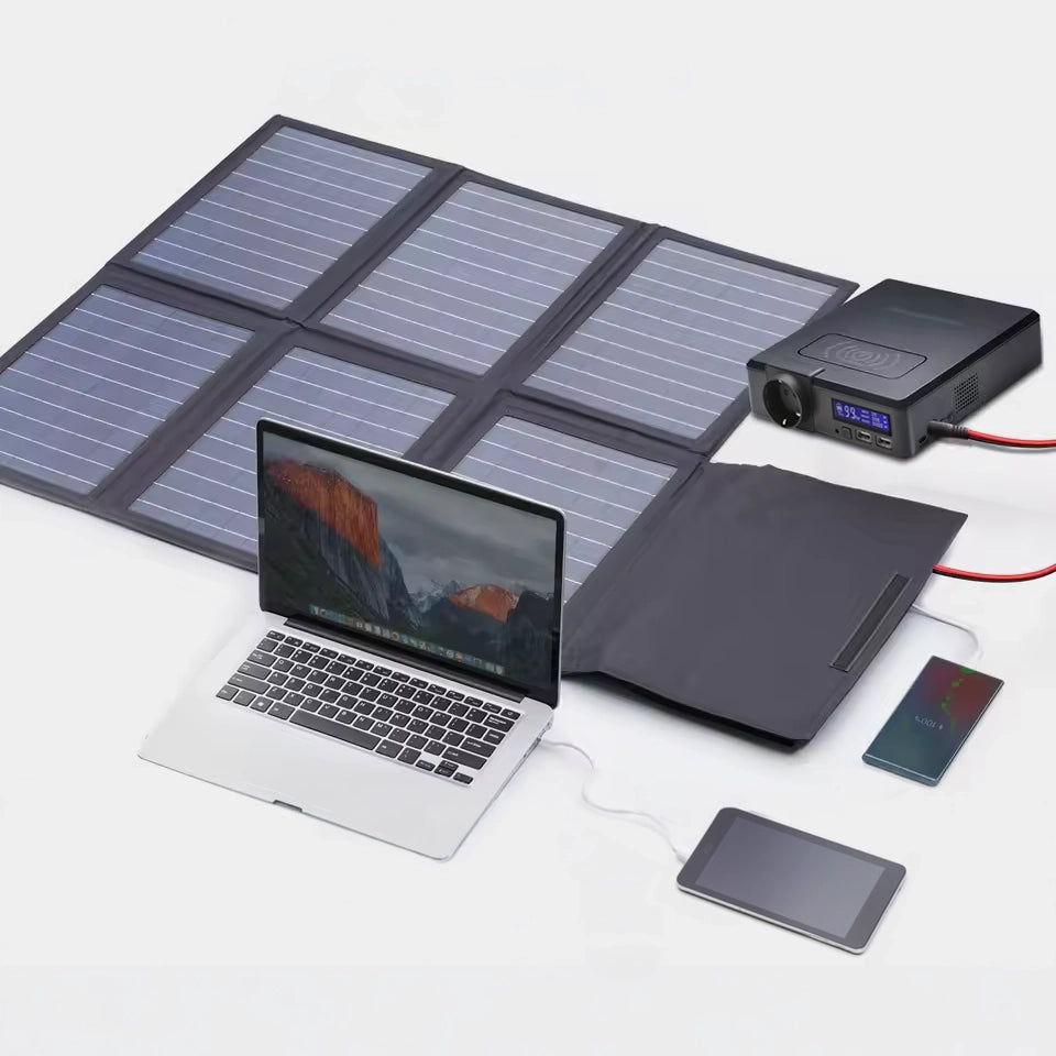 Estación de Energía Portátil ALLPOWERS S200 + Panel Solar 60W