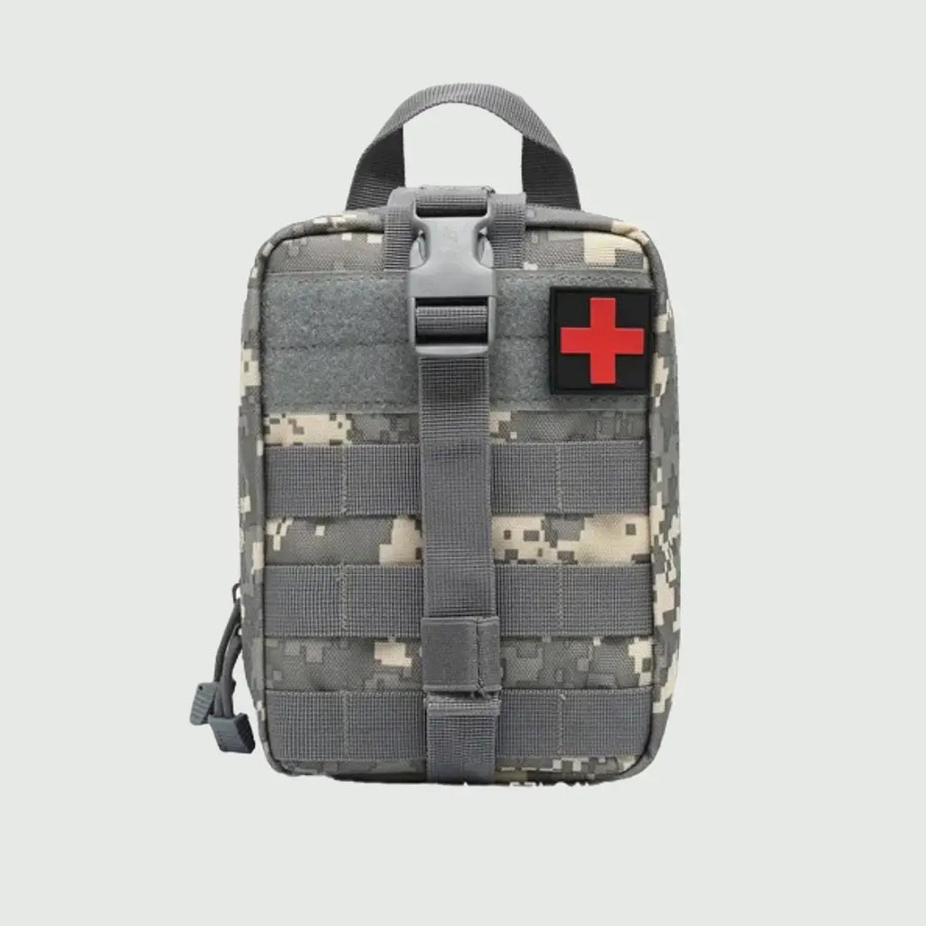 Bolsa con Kit de Primeros Auxilios Táctico para Actividades al Aire Libre, Preparación Médica y Emergencia