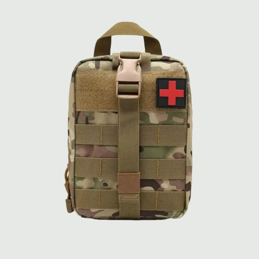 Bolsa con Kit de Primeros Auxilios Táctico para Actividades al Aire Libre, Preparación Médica y Emergencia