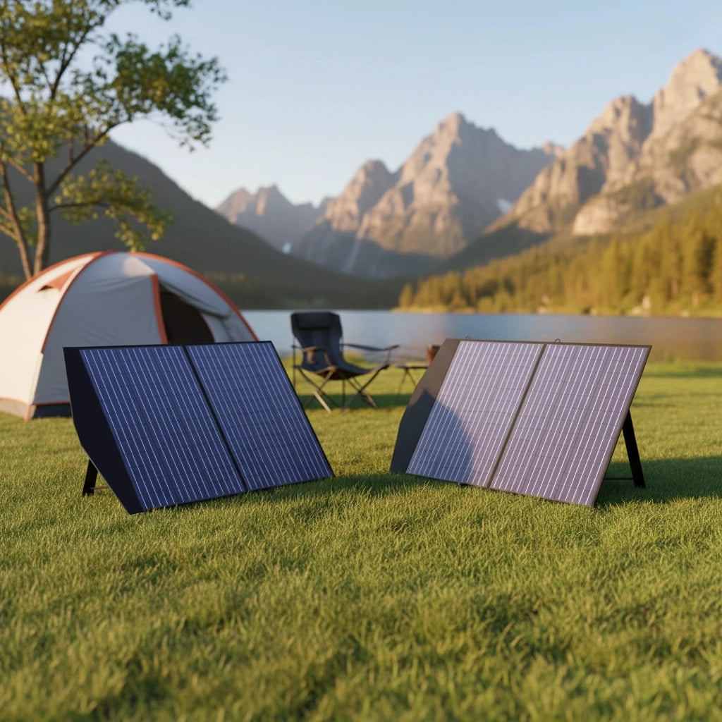 Panel solar portátil y plegable ALLPOWERS de 100 W - Alta eficiencia