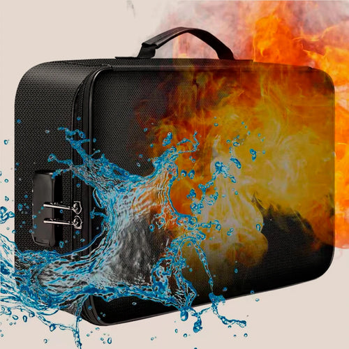 Bolsa de seguridad ignífugo e impermeable para documentos