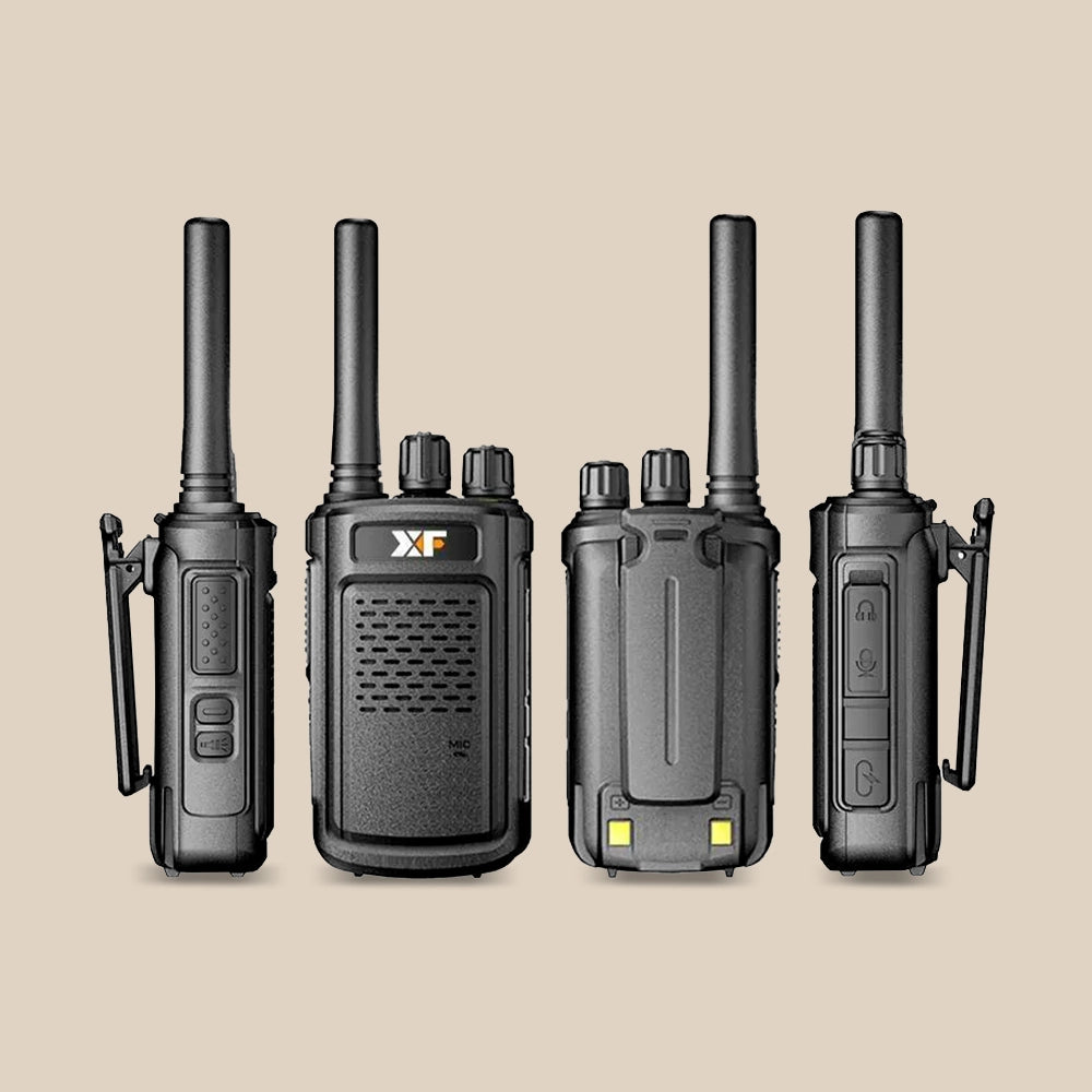Radio bidireccional XF-888S con función de decodificación inteligente