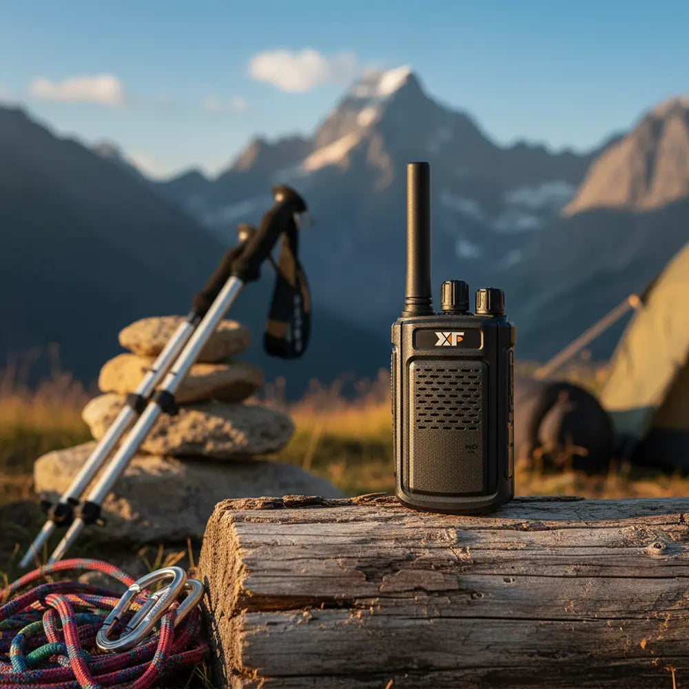 Radio bidireccional XF-888S con función de decodificación inteligente